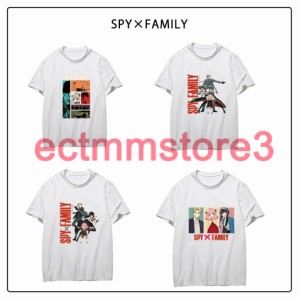 スパイファミリー Tシャツ  大人 SPY×FAMILY 半袖 アニメ アーニャ ヨル ロイド かわいい 春夏 柔らかい 誕生日 プレゼント スパイファ