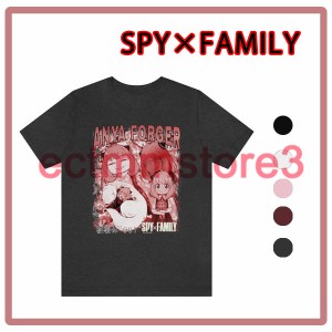 パイファミリー Tシャツ  大人 SPY FAMILY 半袖 アニメ 3Dプリント コスプレ 衣装 アーニャ ヨル ロイド かわいい 夏 柔らかい 誕生日 プ