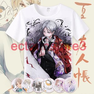 Tシャツ トップス 夏目友人帳 ニャンコ先生 グッズ ティーシャツ 半袖 ゲーム   プレゼント 夏 メンズ　レディース