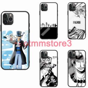 ワンピース Luffy ナミ ルフィ ゾロ サンジ iPhone14 携帯ケース スマホケース 強化ガラス 耐久性 ガラスケース iPhoneケース 各対応機種