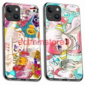 ワンピース スマホケース ウタ iPhone14 携帯ケース スマホケース 強化ガラス 耐久性 ガラスケース iPhoneケース 各対応機種 耐衝撃　全