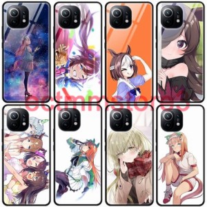 ウマ娘　アイフォンスマホケース 携帯ケース スマホケース 強化ガラス 耐久性 ガラスケース iPhoneケース 各対応機種 耐衝撃　全面保護