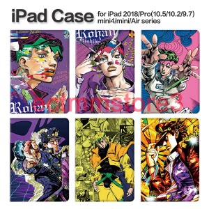 ジョジョの奇妙な冒険 iPadケース 第9世代 ケース mini6 画面保護 ipad pro air4 ipad air5 ケース ipad mini アイパッド 第9世代 カバー