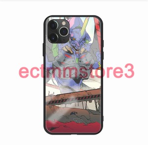 新世紀エヴァンゲリオン EVA iPhoneケース 強化ガラス フォンケース スマホケース 耐衝撃 アイフォン iphone7/8/se