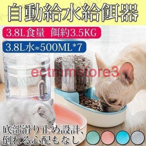 自動給餌器 犬 猫 給餌機 給水器 ペット用自動給餌器 出張 帰省 人気 フードボウル ウォーター ペットグッズ ペット用品