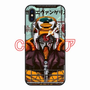 新世紀エヴァンゲリオン EVA iPhoneケース 強化ガラス フォンケース スマホケース 耐衝撃 アイフォン iphone7/8/se