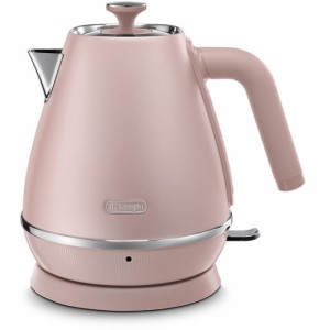 DeLonghi デロンギ ディスティンタ・ペルラ 電気ケトル ピンク KBIN1200J-PK