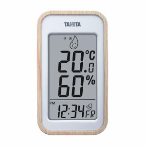 TANITA タニタ デジタル温湿度計 ナチュラル TT-572-NA