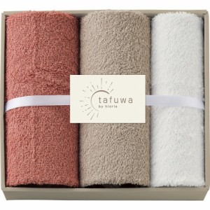 tafuwa フェイス・ウォッシュタオルセット ピンク 