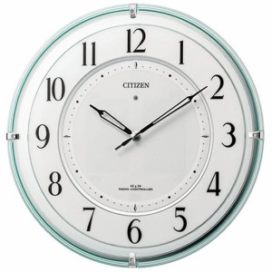 CITIZEN シチズン ソーラー電源電波掛時計 4MY851-005