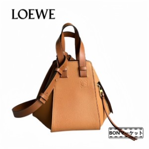 「数量限定」LOEWE ロエベ loewe ハンモック ドローストリングバッグ ミニ クラシックカーフ HAMMOCK BAG MINI ブラウン ブランド