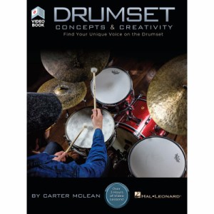 HUDSON MUSIC Drumset Concepts & Creativity， by Carter McLean [英語版 / HL00286278]