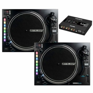 reloop RP-8000MK2 TWIN SET (2台セット) 【台数限定!Serato DJ DVS用インターフェース「FLUX」プレゼント！】