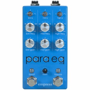 Empress Effects ParaEQ MKII [EQ w/ Boost Pedal]