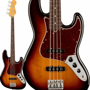 Fender USA American Professional II Jazz Bass (3-Color Sunburst/Rosewood)
