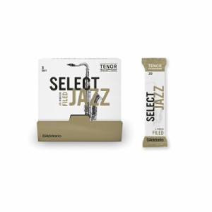 D’Addario Woodwinds (RICO) 【訳アリ大特価！】ダダリオ・ウッドウインズ テナーサックス用リード セレクトジャズ(Select Jazz) ファイ