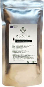 ラジャスタンヘナ ダークブラウン 濃い黒茶色 100g  PE手袋付き