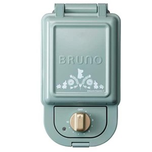 訳あり、ブルーノ BRUNO ホットサンドメーカー  ムーミン シングル ブルーグリーン BOE050-BGR アウトレット