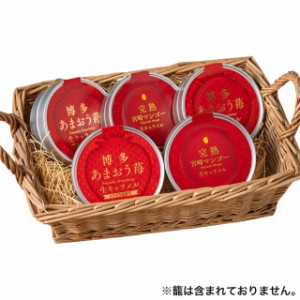 あまおう苺&宮崎完熟マンゴー 生キャラメル詰合せ 3709-50 送料無料
