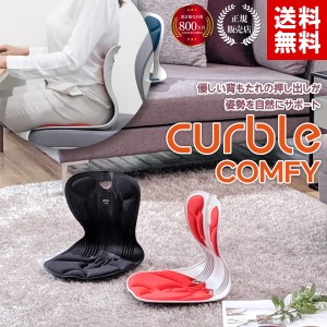 カーブルチェア コンフィ Curble Comfy 姿勢サポートチェア 姿勢矯正 猫背 腰 腰痛 肩こり 予防 対策 改善 姿勢を良くする椅子 座椅子 イ