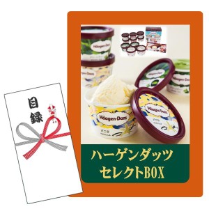 賞品目録キット  ハーゲンダッツ　セレクトBOX (A4パネルになります）