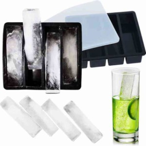 製氷皿 製氷器 四角の氷 蓋付き 製氷機 シリコン製 氷つくる容器 ゼリー飲料 果物 透明氷 ロックアイス ビール 四角氷 小型製氷機 家庭用