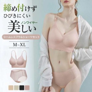 夏用ブラ 上下セット 接触冷感 夏ブラ 涼しい 夏用ブラジャー ノンワイヤー ブラジャー レディース 春夏 軽量 吸汗 速乾 ひびきにくい ワ