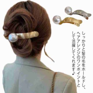 ヘアクリップ クリップ ヘアクリップ ダッカール 大 大きめ 髪留め 前髪 シンプル くちばしクリップ ヘアアクセサリー ヘアピン