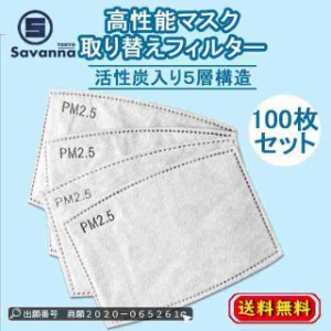 春新作 新作  マスクフィルター 活性炭フィルター 100枚セット 不織布フィルター マスク用 取り換えシート 交換マスクフィルター