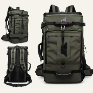 50L バックパック　リュックサック  登山リュック 　メンズ　レディース　大容量 防水  防災グッズ 防災リュックアウトドア  キャンプ