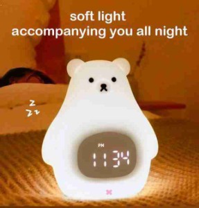 ベッドサイドランプ 可愛い  ナイトライト  シロクマ USB充電  授乳ライト 明るさ調節 LEDライト 暖色 囲気作りライト