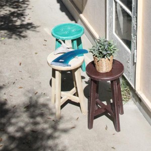 スツール 椅子 腰掛け チェア 木製 天然木 おしゃれ かわいい 小型 チェアー ちょっとした 飾り台 小物置き インテリア 玄関 カジュアル