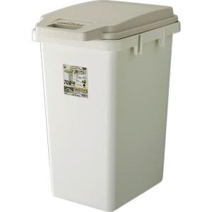 ごみ箱 70L ゴミ箱 70リットル ふた付き 蓋つき 屋内 屋外 大容量 キッチン 玄関 シンプル 連結 ダストボックス