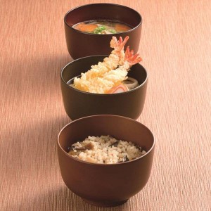 どんぶり 和食器 どんぶり鉢 和風 丼 電子レンジOK おしゃれ 国産 木目 木目調 山中漆器