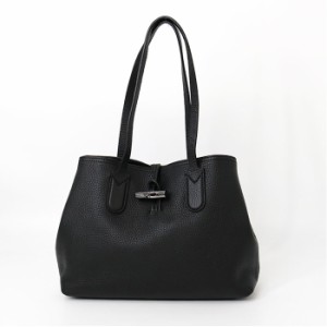 LONGCHAMP ロンシャン トートバッグ 10183 968 ROSEAU トート ハンドバッグ ショルダーバッグ BLACK レディース 鞄 A4収納可能