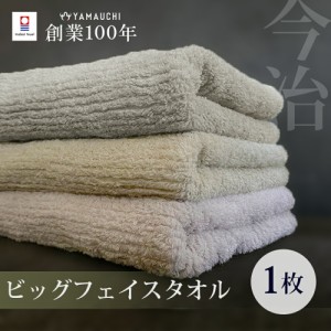 今治タオル ビッグフェイスタオル 1枚 中厚 40×100cm 綿100％ 日本製 今治タオル スポーツタオル バスタオル 小さめ 無地 吸水 高品質 