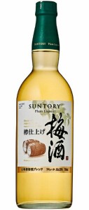 サントリー 樽仕上げ 梅酒 plum liqueur カートンなし 1本 内容量750ml アルコール分20％ 送料無料 女子会 飲み会 果実酒 プレゼント 贈