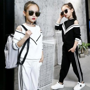 子供服 新品 可愛い 韓国 子供服 海軍風 学園風 女の子 パーカー 子供 ロングパンツ キッズ セットアップ 上下 2点セット 子供セット 上