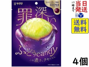 サクマ製菓 罪深いぶどうキャンディ 50g×4個 賞味期限2025/07