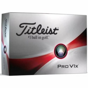 【送料無料】 PRO V1x ローナンバー [2023年モデル] イエロー　ゴルフボール (12個入り) 日本正規品 / タイトリスト