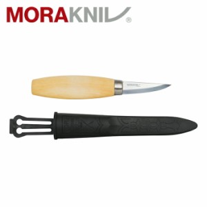 モーラナイフ ウッドカービング 120 カーボン Morakniv | ナイフ 木工用ナイフ 木工ナイフ 工作 彫刻 彫刻刀 木工彫刻 木彫り DIY DIYナ