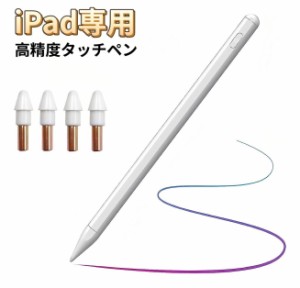 iPad ペンシル タッチペン 第10世代対応 iPad スタイラスペン iPad pen 極細 磁気吸着/誤作動防止機能対応 アイパッド ペン USB急速充電