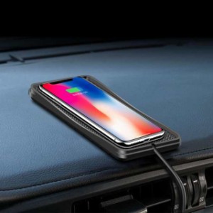 ワイヤレス充電器 車載 急速 iphone android アイフォン アンドロイド Qi ワイヤレスチャージャー スマートフォン 無線 携帯 スマホ ワイ