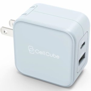 【送料無料】 CC-AC04-0511　2ポートUSB-C Fast Charger(PD20w share）　CellCube / FUNMAXJAPAN