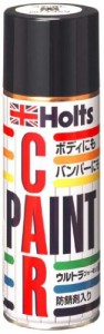 ホルツ ペイント塗料 つや消し黒 スプレー 420ml Holts MH2369