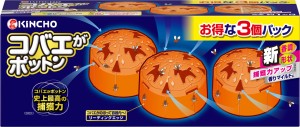 KINCHO コバエがポットン コバエ取り 置くタイプ 3個