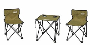 コールマン(Coleman) コンパクトチェアテーブルセット(オリーブ) 2000038841