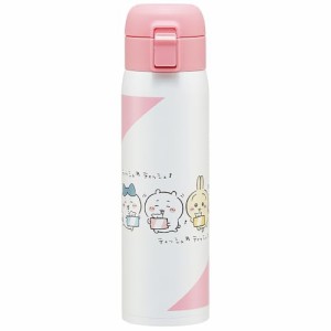 スケーター(Skater) マグボトル 480ml 保温 保冷 ステンレス 水筒 ちいかわ ワンタッチオープン STOT5-A