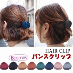 ヘアクリップ バンスクリップ ヘアアクセサリー クリップ 2点セット 大きめ 髪飾り 髪留め ヘアアレンジ 大人