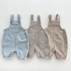 オーバーオール サロペットパンツ ロンパース 子供服 長ズボン サロペットワイドパンツキッズ ベビー マタニティ キッズファッション オ